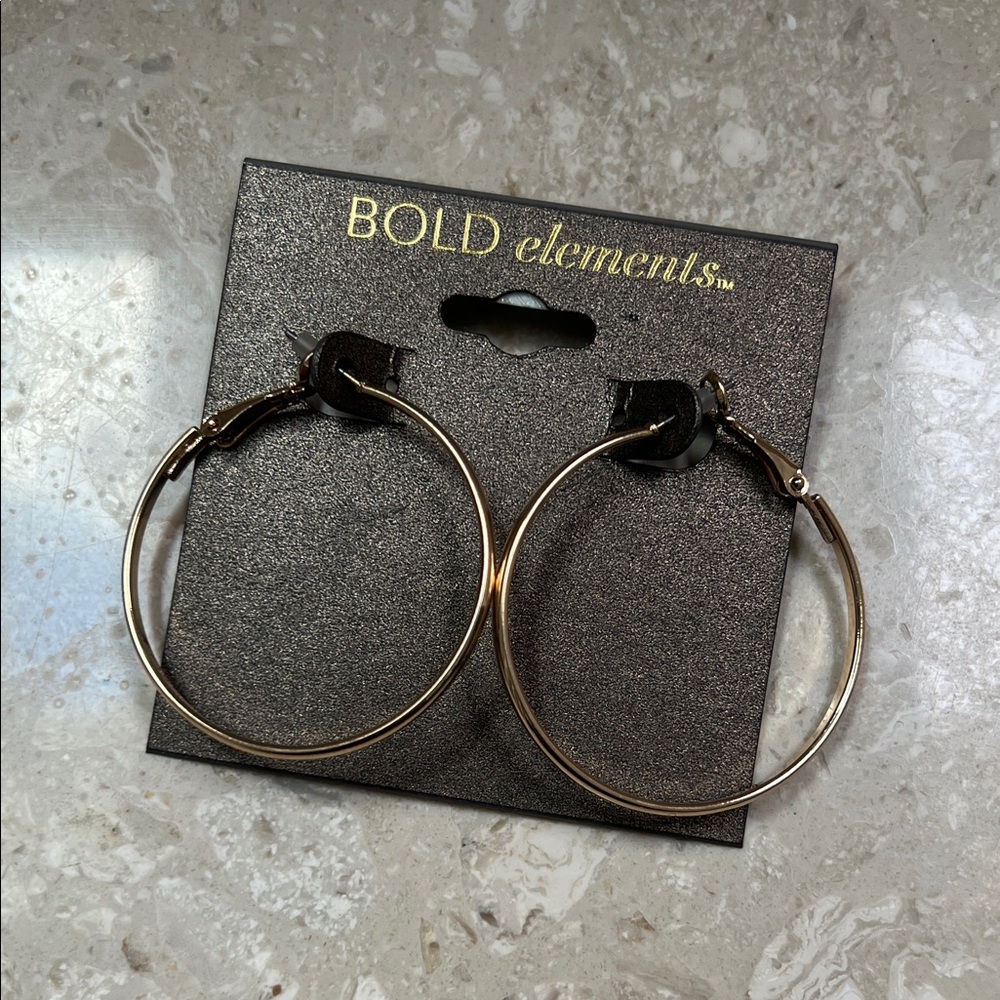 Classic Gold Hoop Earrings